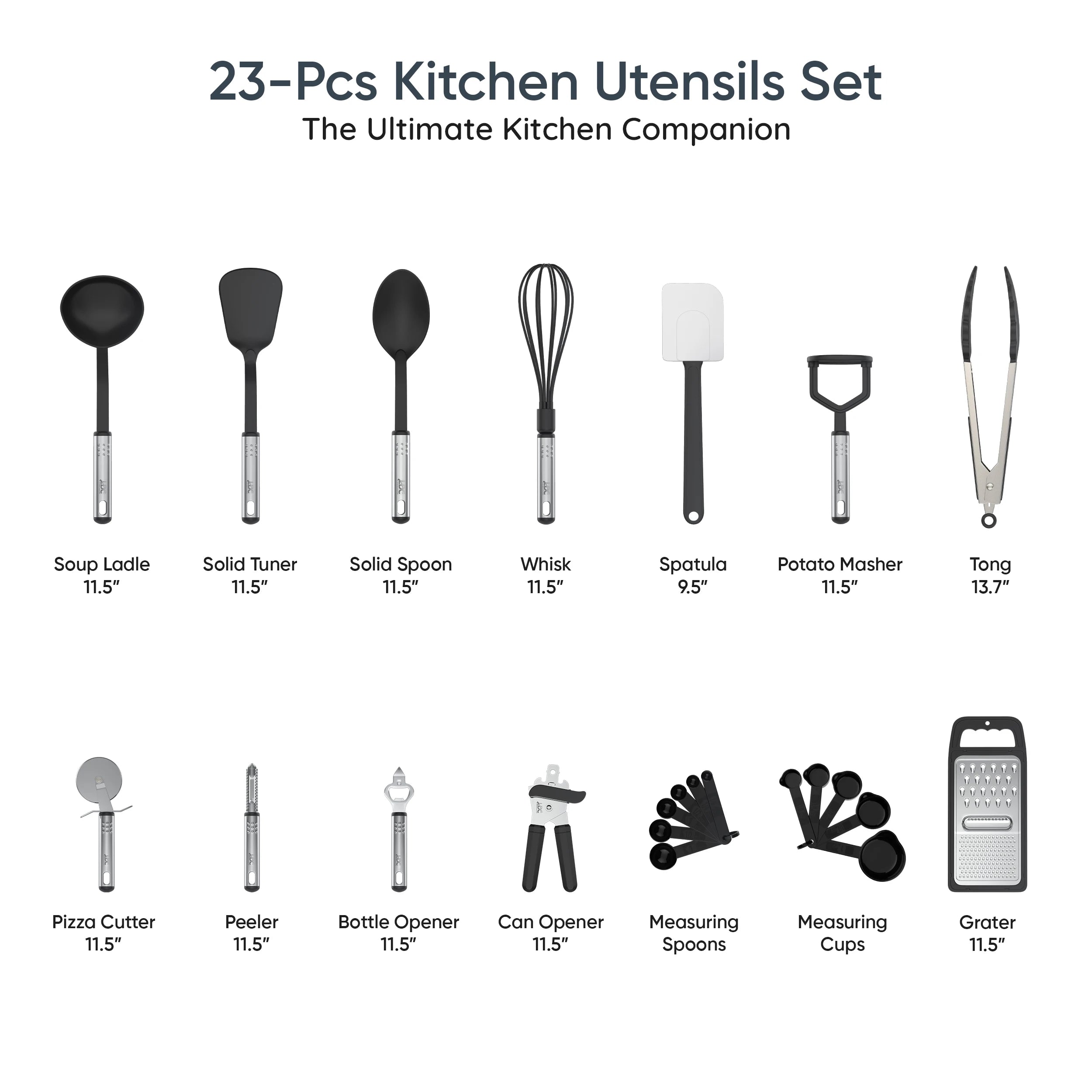 Cooking Utensils Set, Food Grade