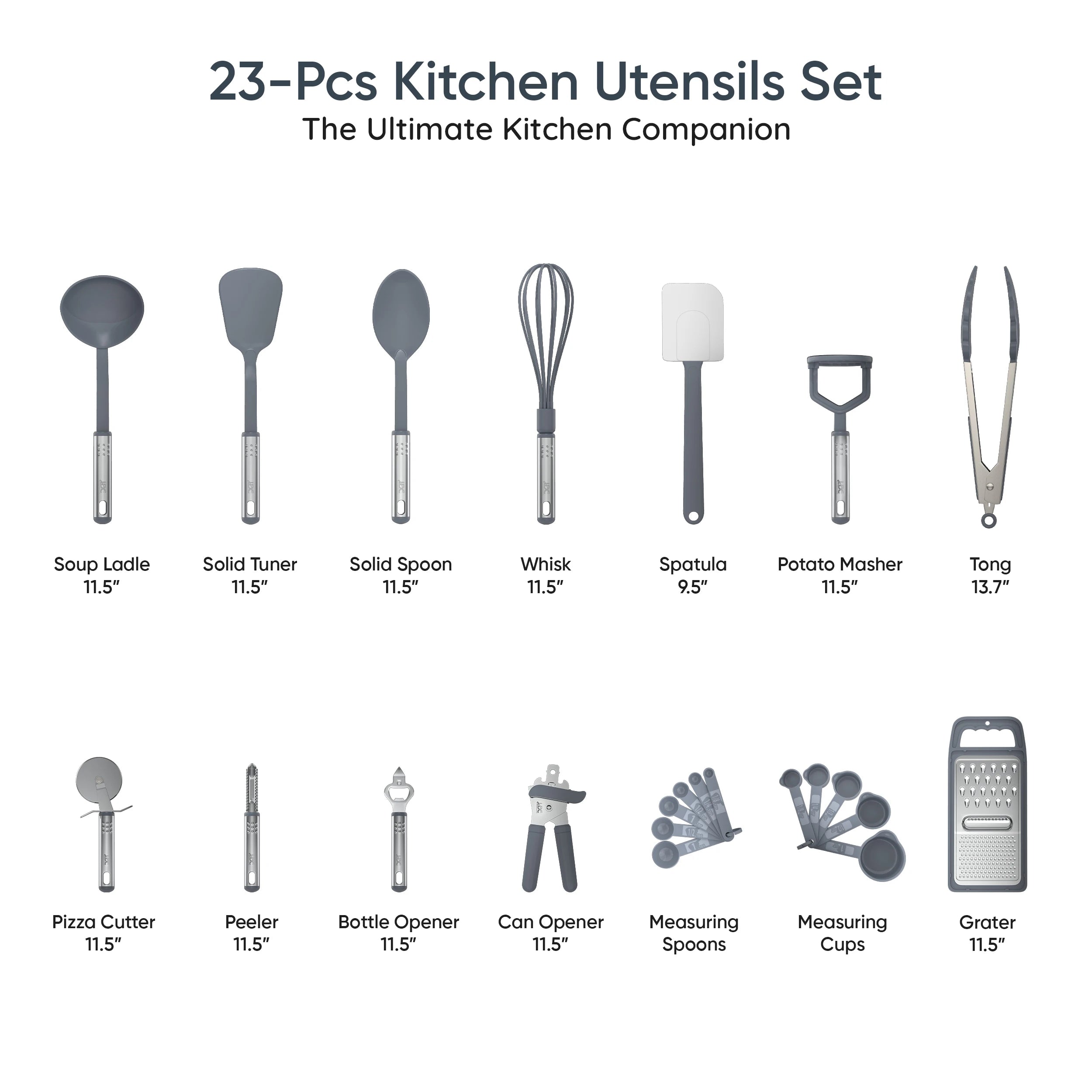 Cooking Utensils Set, Food Grade