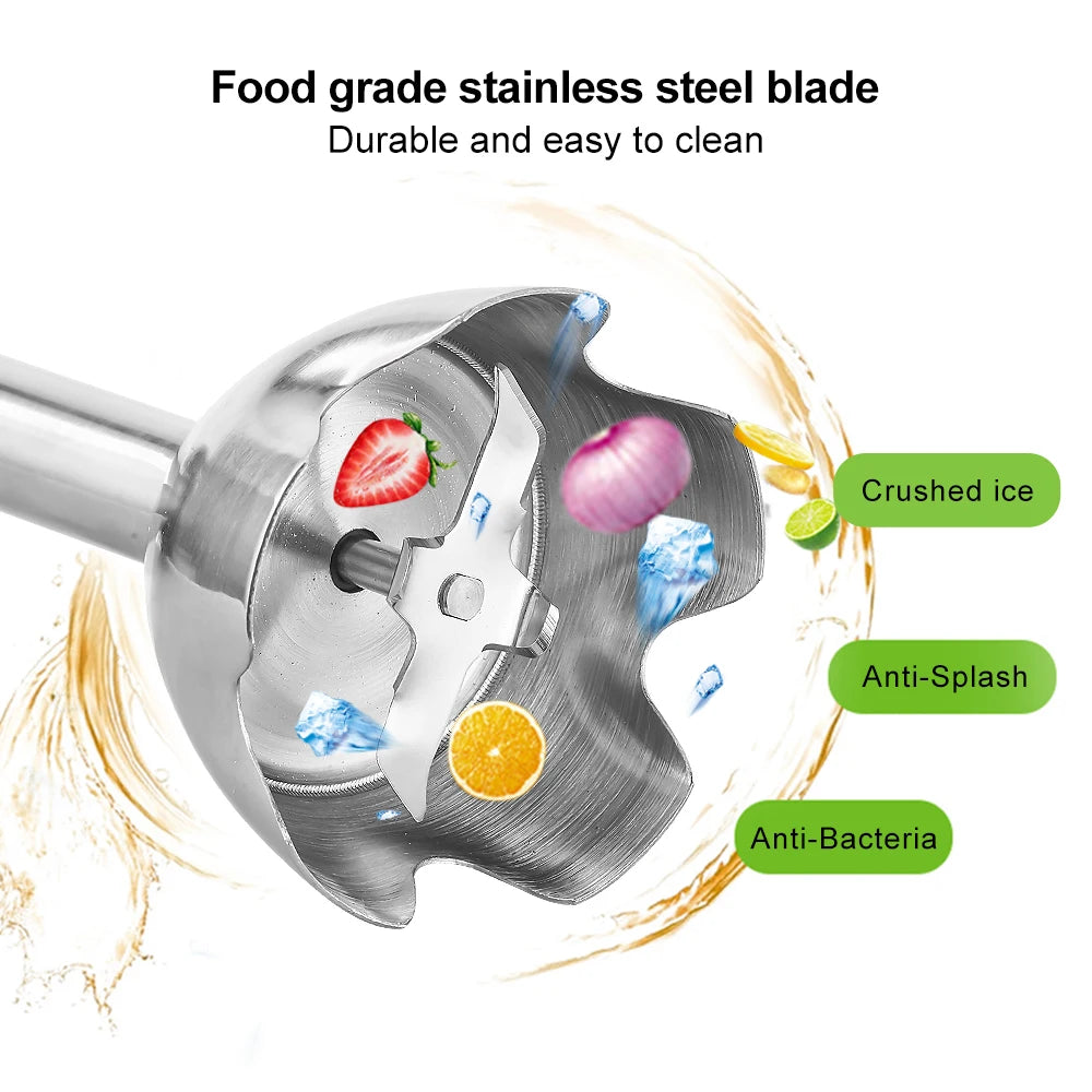 High Power Hand Stick Blender Mixer