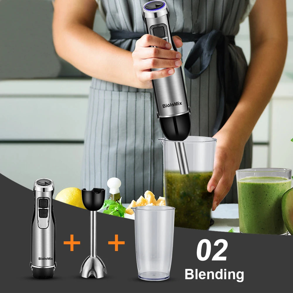 High Power Hand Stick Blender Mixer