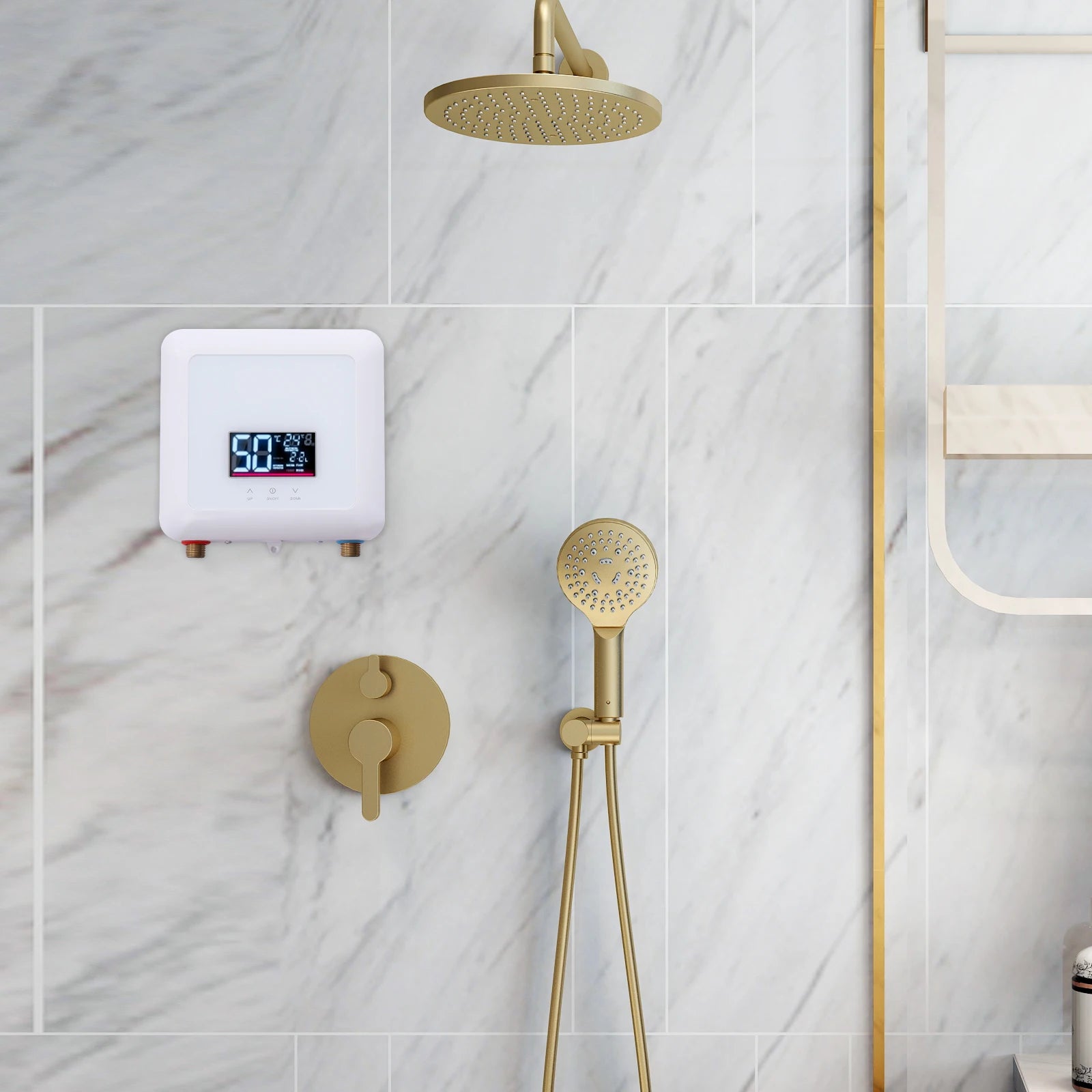 Tankless Water Heater Electric on Demand Hot Water Heater