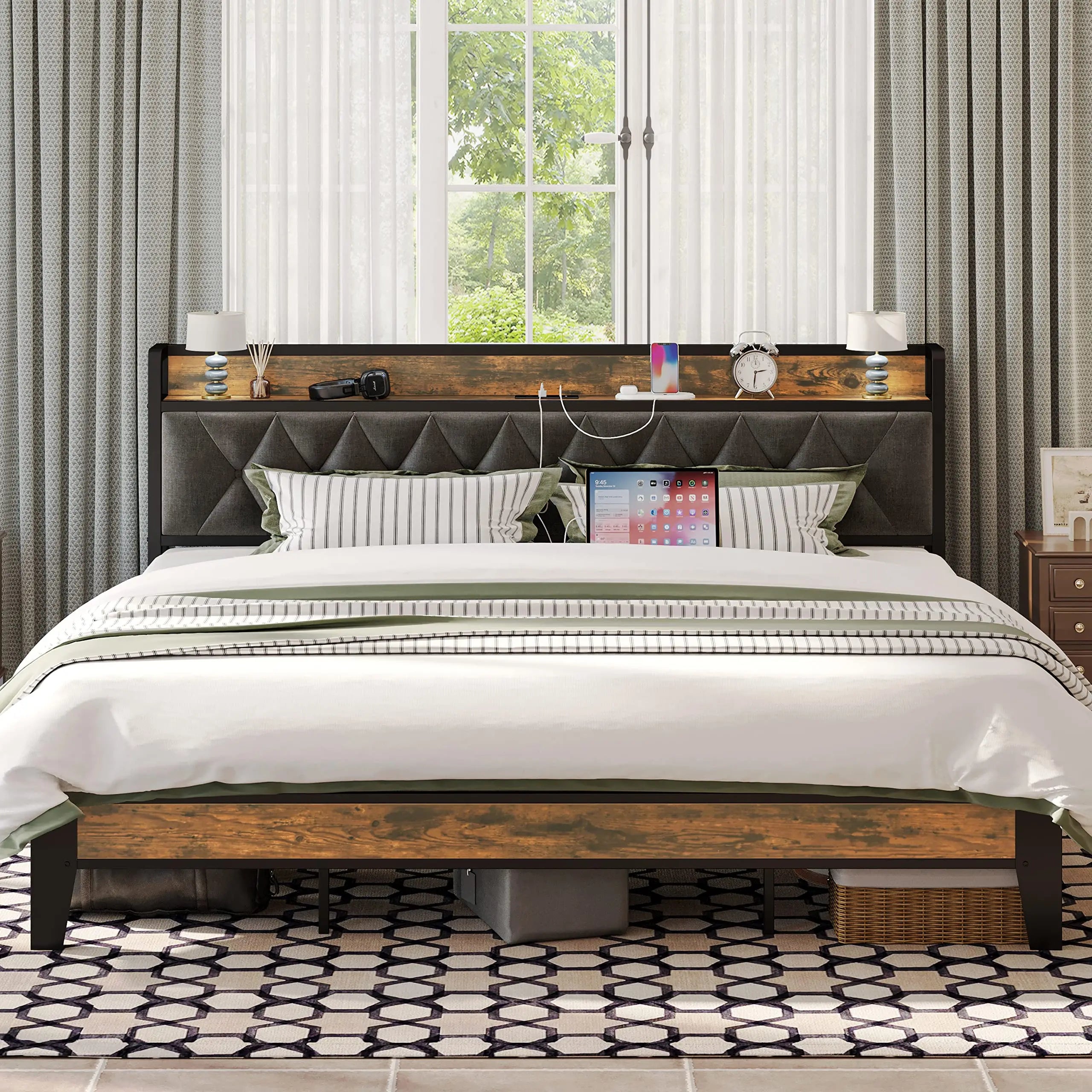 Twin/Full/Queen/King/California King Bed Frames