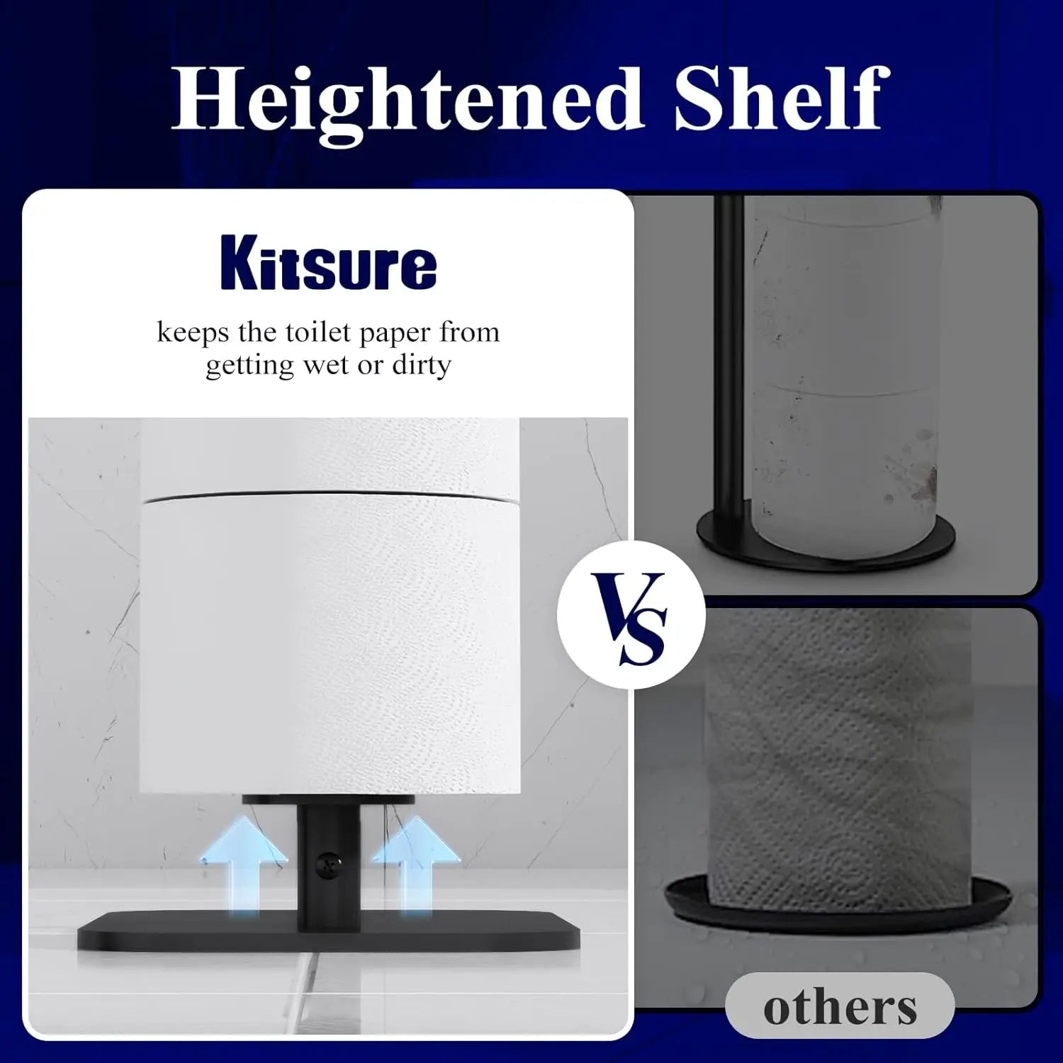 Toilet Paper Holder Free Standing