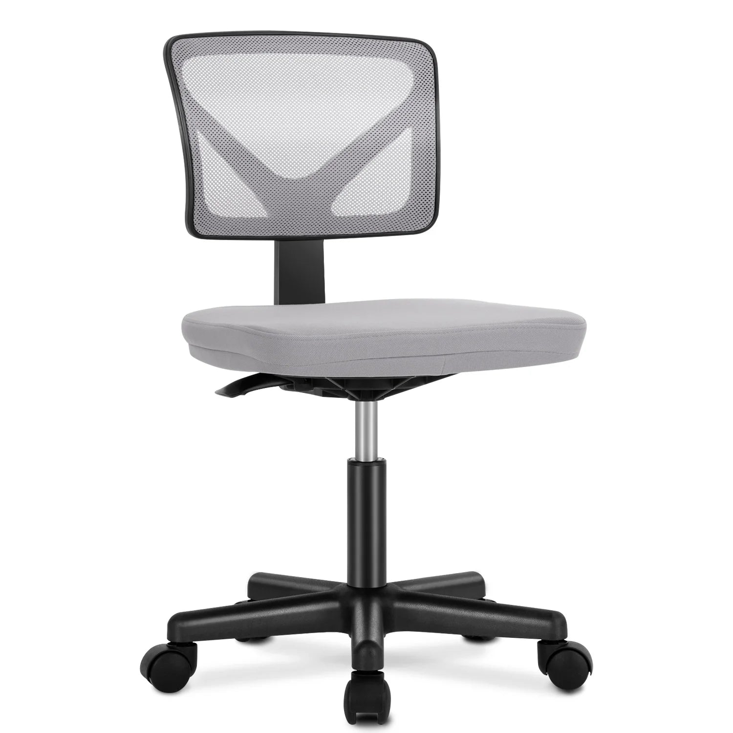 Mesh with Lumbar Support Armless Office Chair
