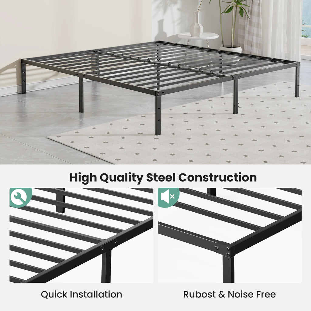 12IN Twin, Full, Queen, King Size Bed Frame
