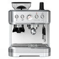 Espresso Machine with Grinder, Coffee Machine with Milk Frother
