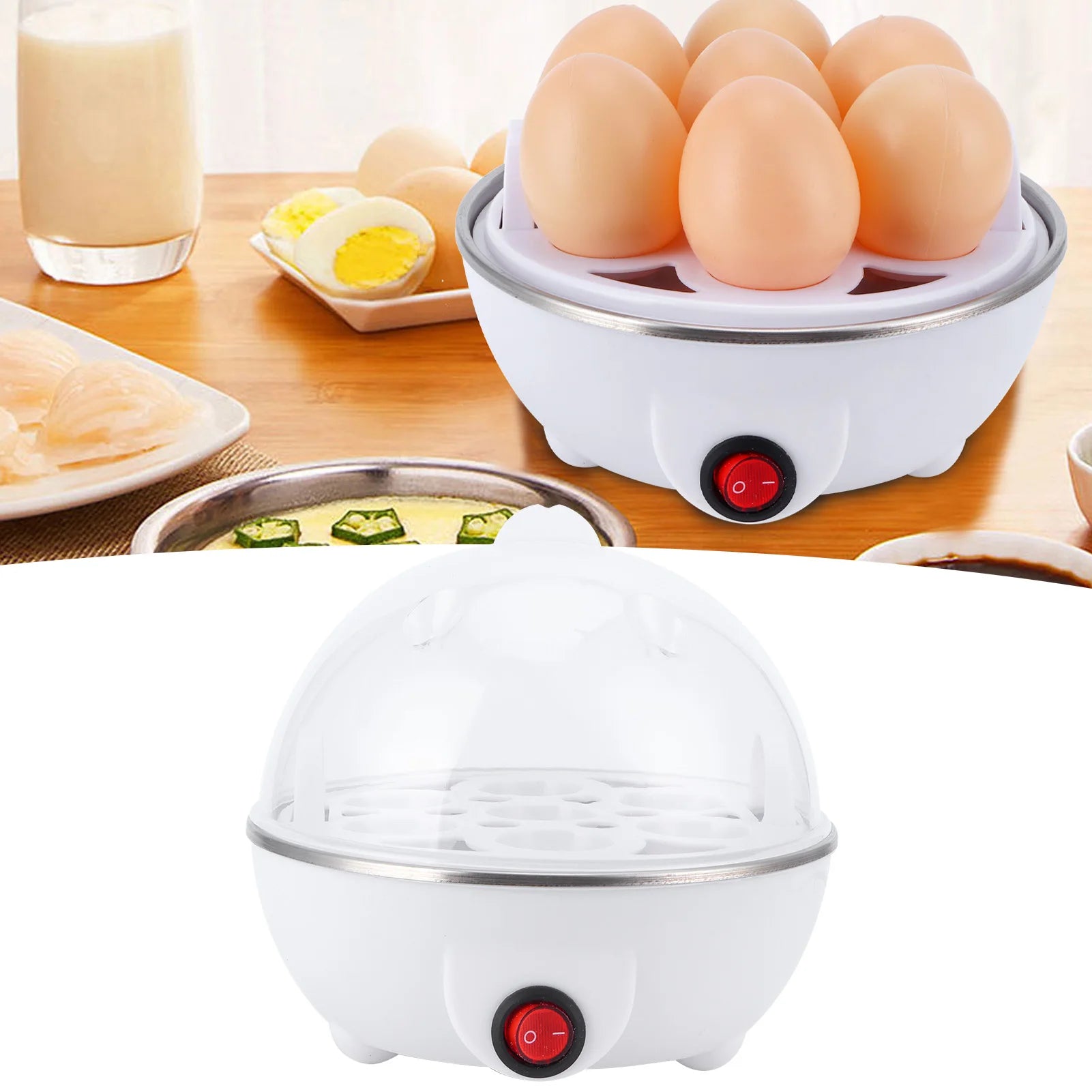 Electric Eggs Boiler Multifunctional Mini Eggs Cooker