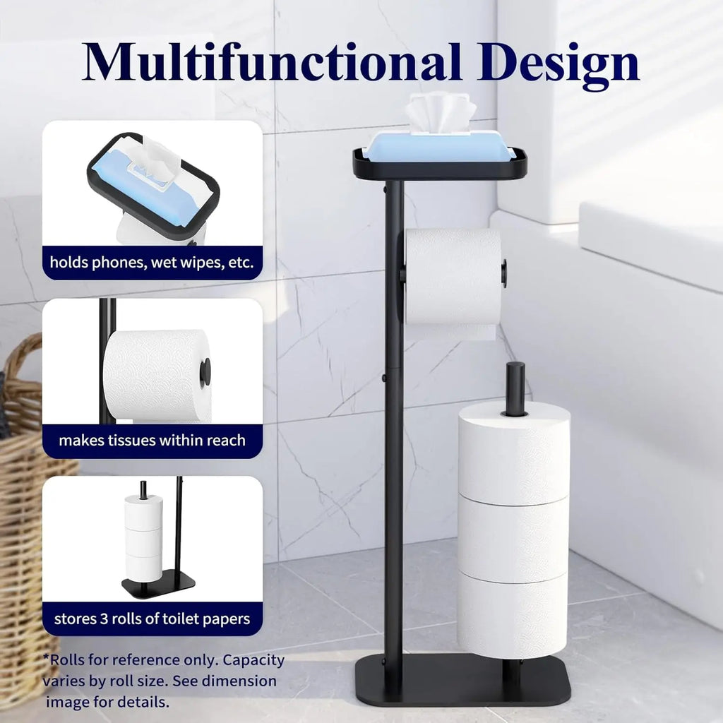 Toilet Paper Holder Free Standing
