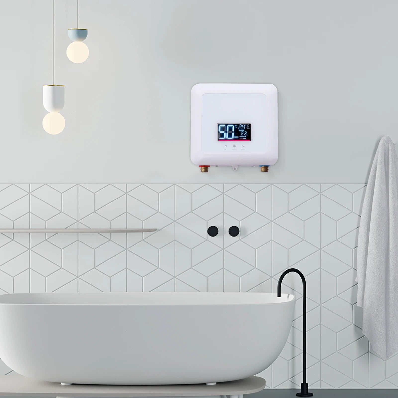 Tankless Water Heater Electric on Demand Hot Water Heater