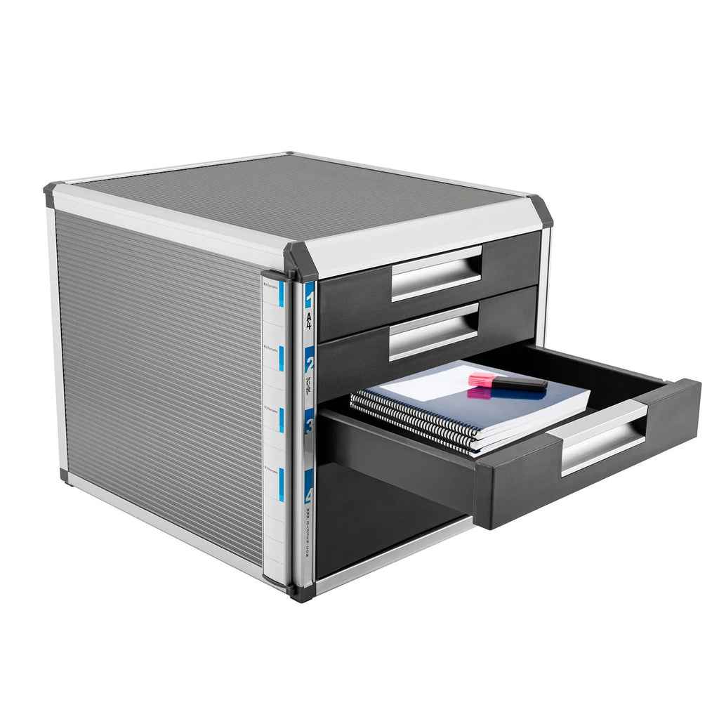 4-Layer Desktop Drawer Organizer Metal
