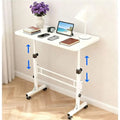 Small Standing Desk with Lockable Wheels