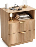 Nightstand with Charging Station