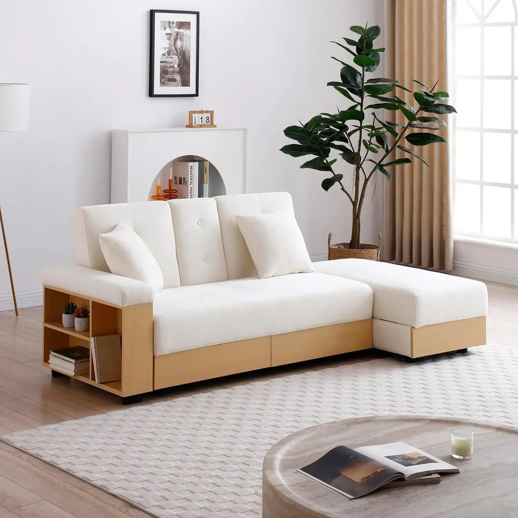 Convertible Sleeper Couch, Multi-Functional Sofa Sleeper