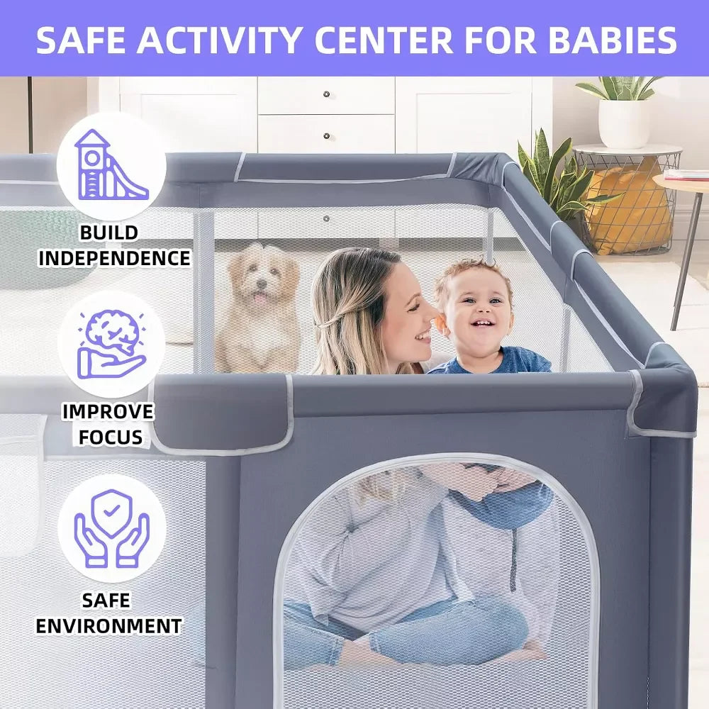 Playpen Kids Playpen Playground Indoor/Outdoor Safety
