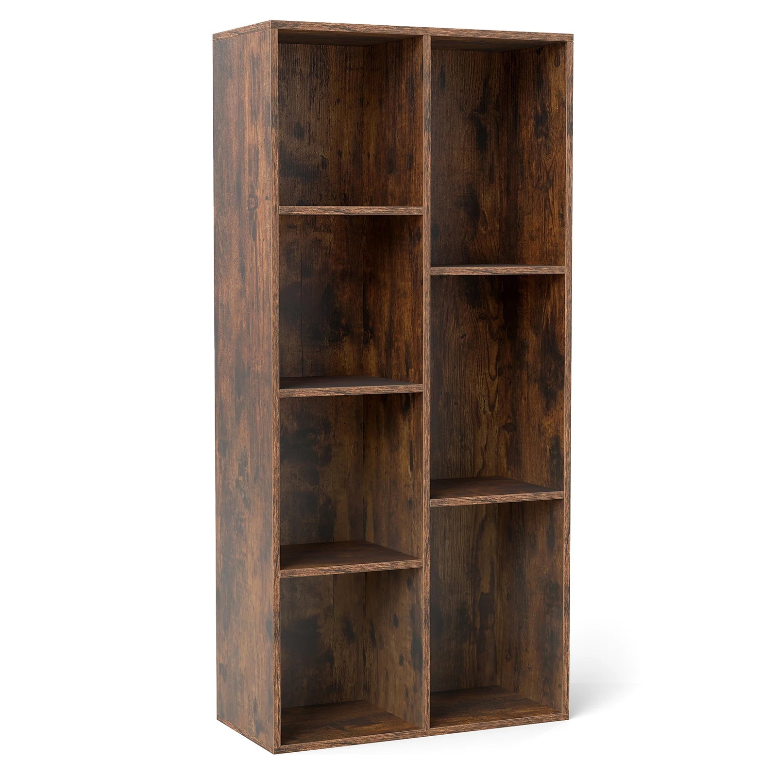 7-Cube Bookcase, Vertical or Horizontal Freestanding Bookshelf
