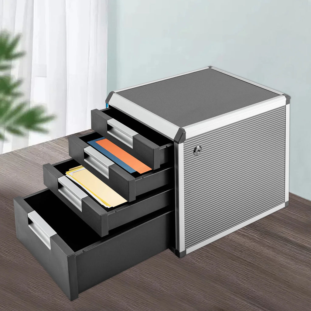 4-Layer Desktop Drawer Organizer Metal