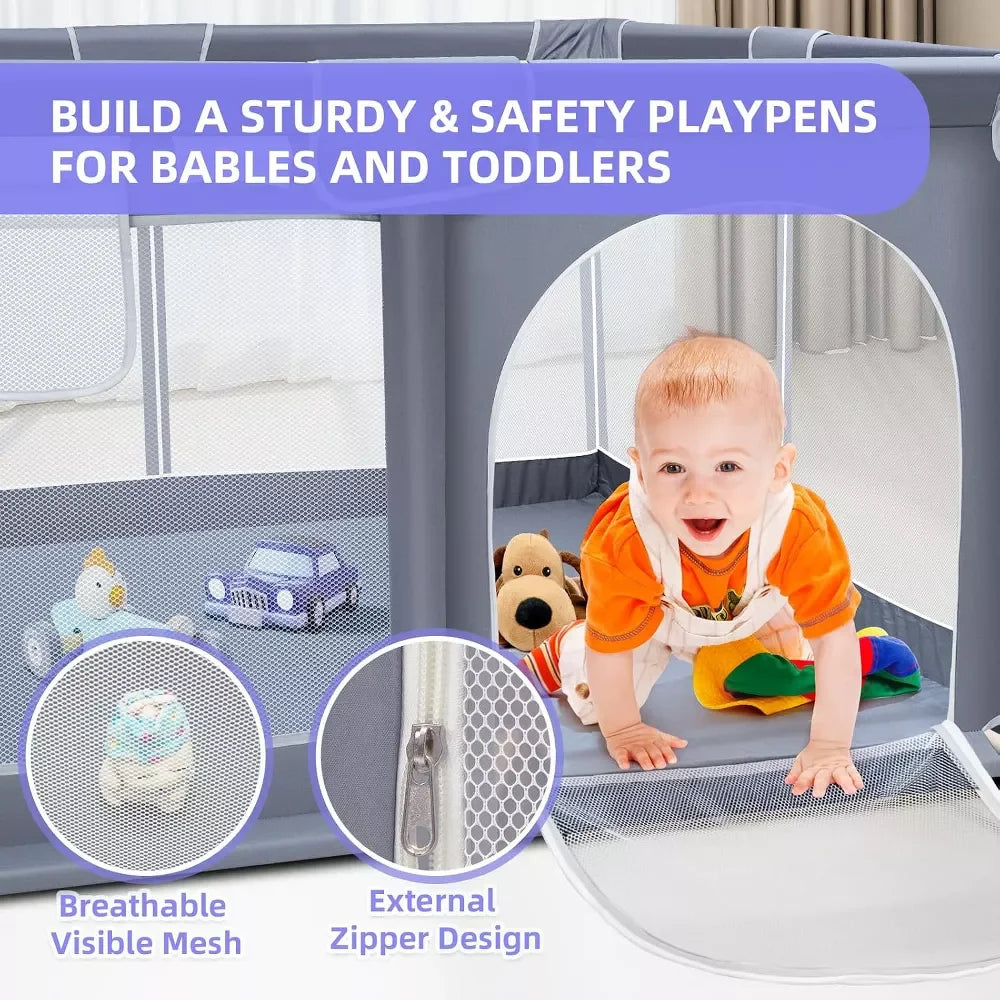 Playpen Kids Playpen Playground Indoor/Outdoor Safety