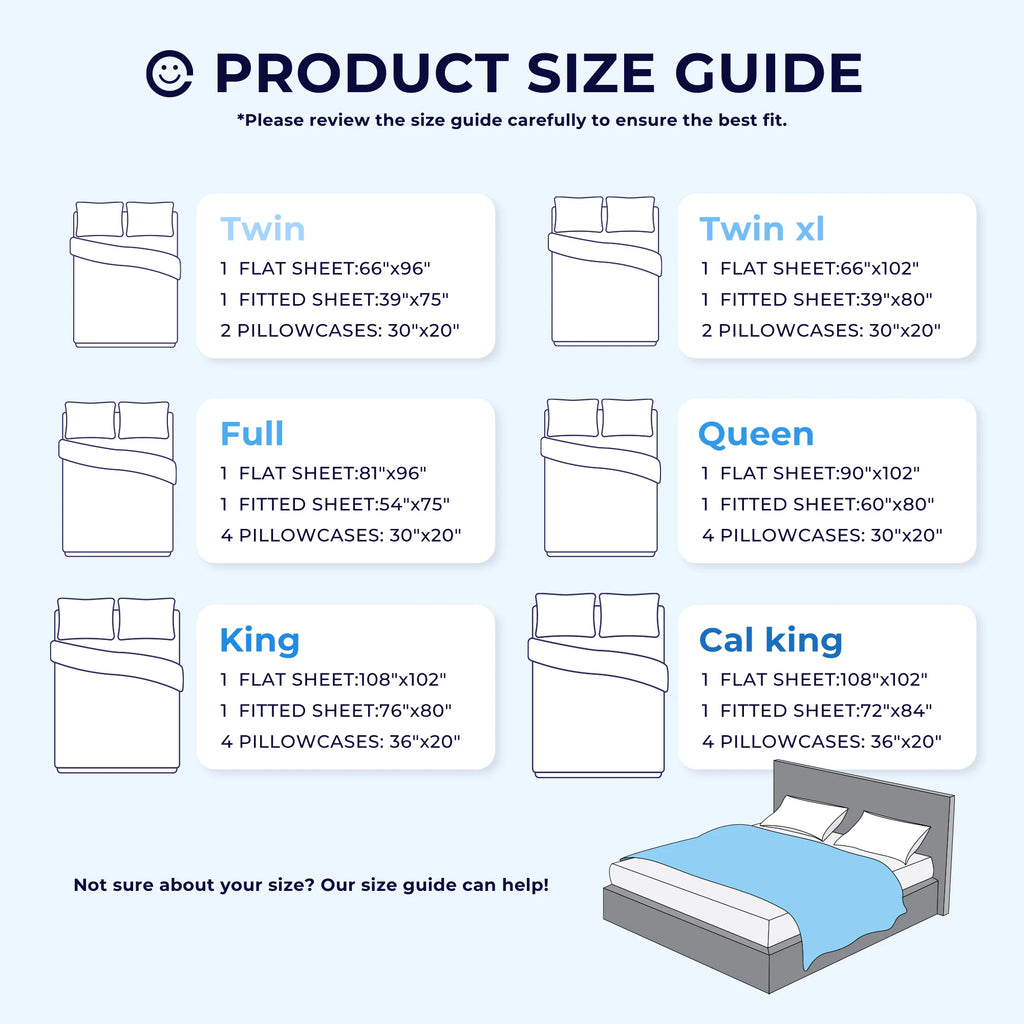 Cool & Soft Queen Size 4-Piece Bedding Set