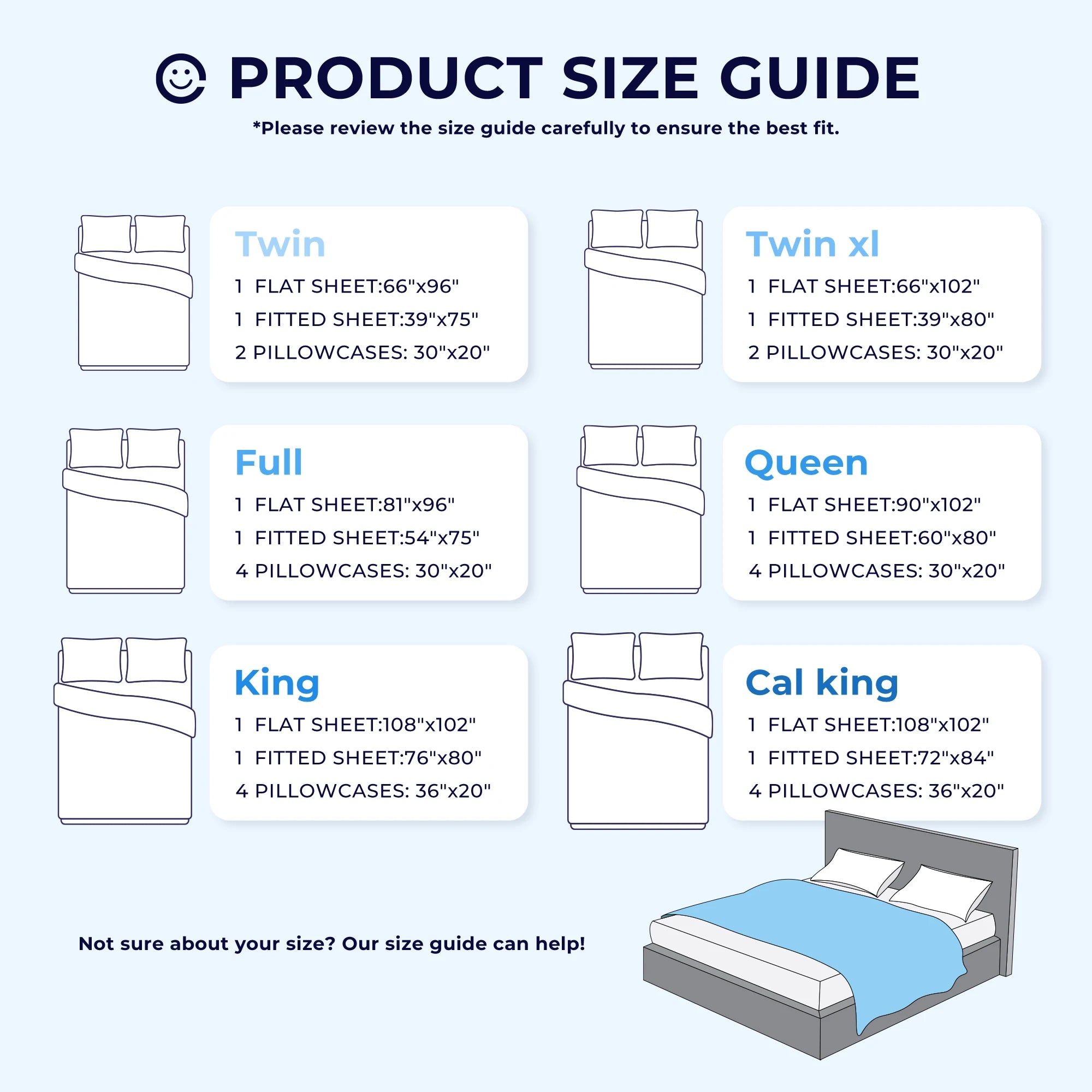 Cool & Soft Queen Size 4-Piece Bedding Set