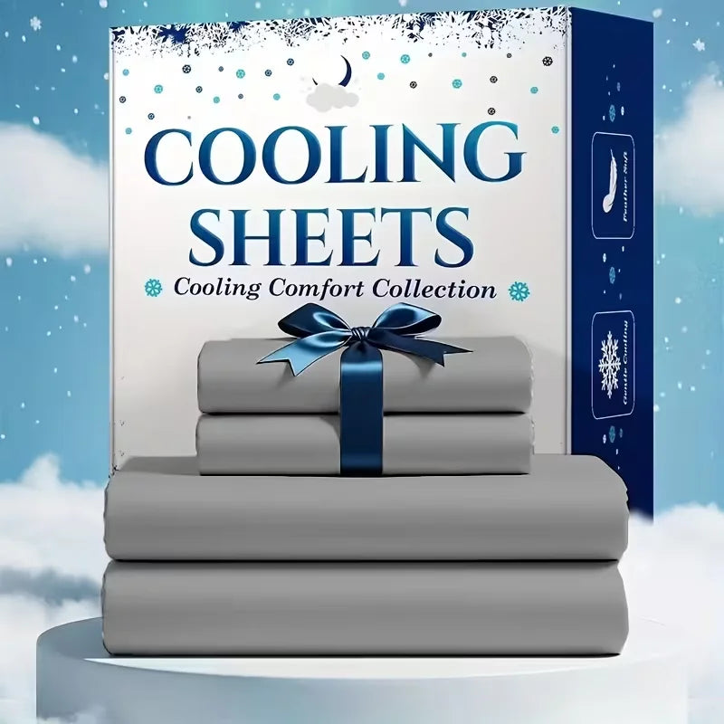 Bamboo Cooling Queen Size Sheet Set