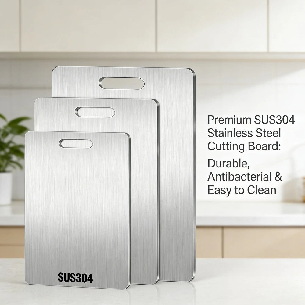Stainless Steel Cutting Board, Kneading Dough Board