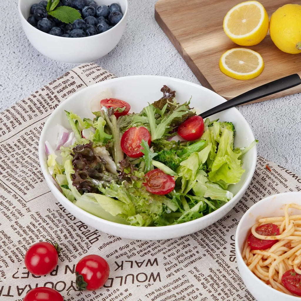 Porcelain Pasta Bowls Set 6 Pack