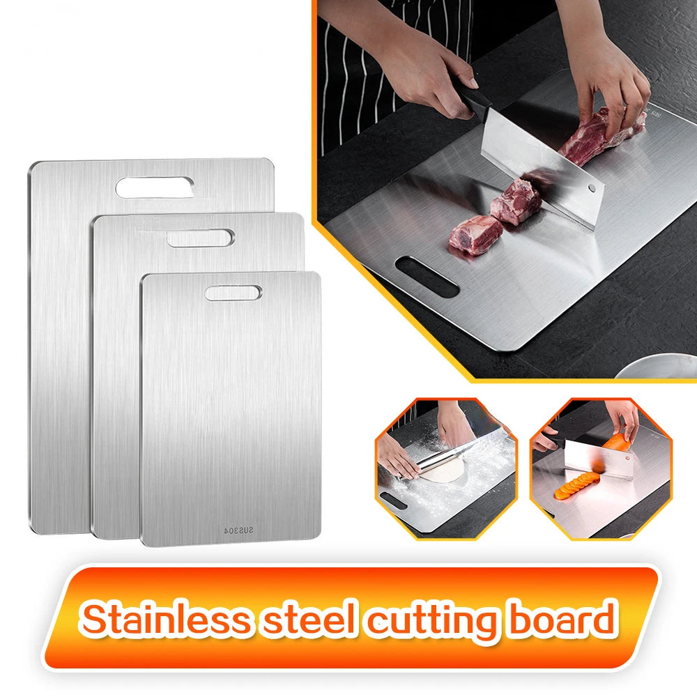 Stainless Steel Cutting Board, Kneading Dough Board