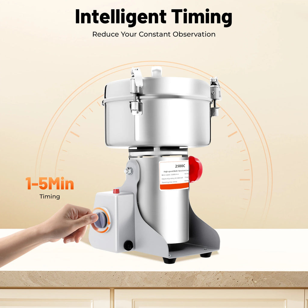 High Power Grain Mill, Swing Spice Grinders