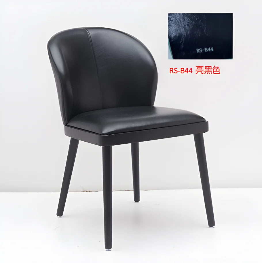 Set of 2 Modern Upholstered Dining Chairs
