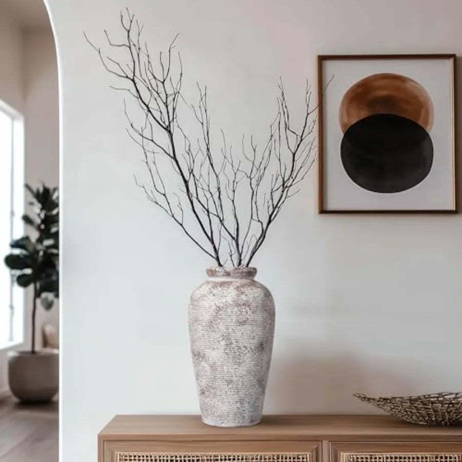 Terracotta Rustic Vase,