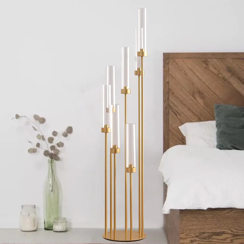 Arms Floor Candelabra Wedding Centerpieces Gold
