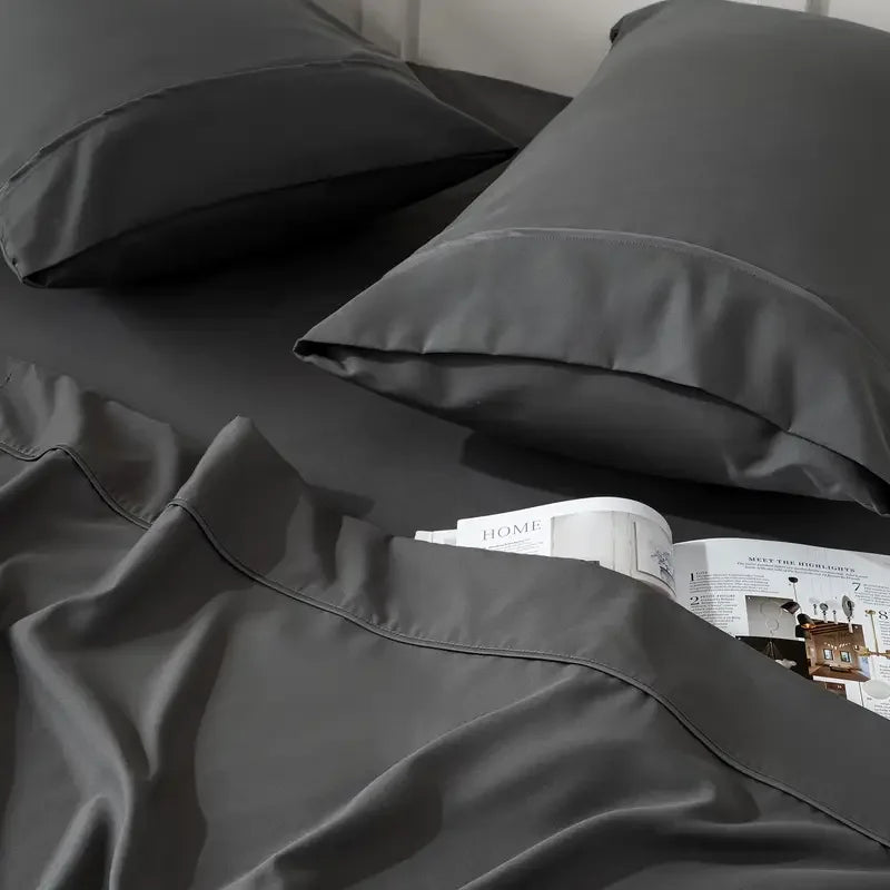 Bamboo Cooling Queen Size Sheet Set
