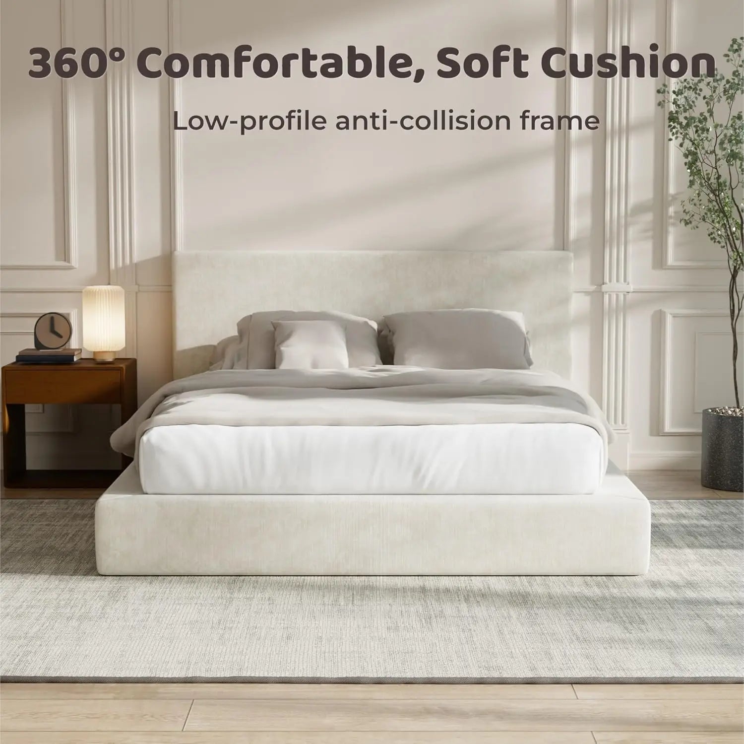 AirFrame Queen Bed Frame with Headboard
