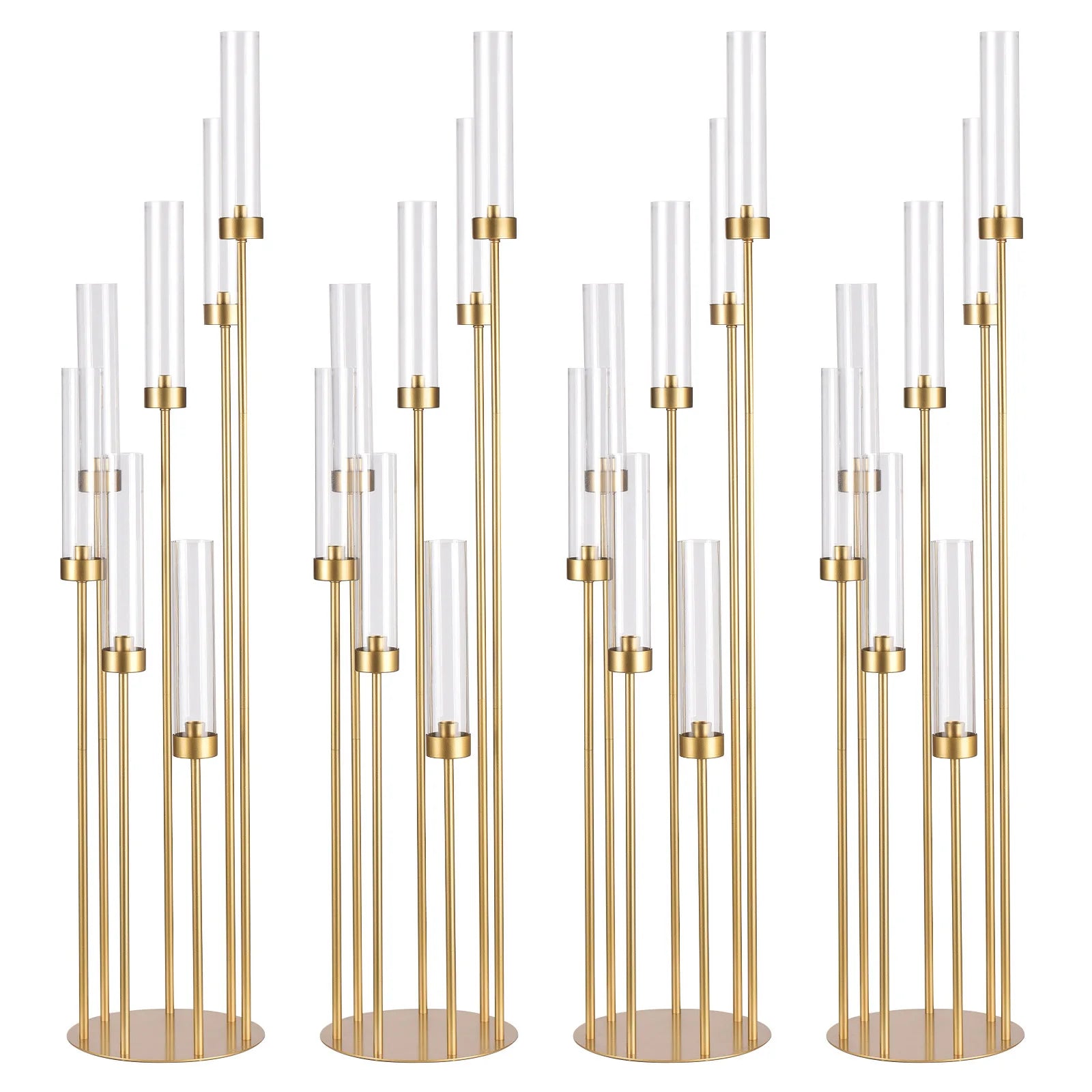 Arms Floor Candelabra Wedding Centerpieces Gold