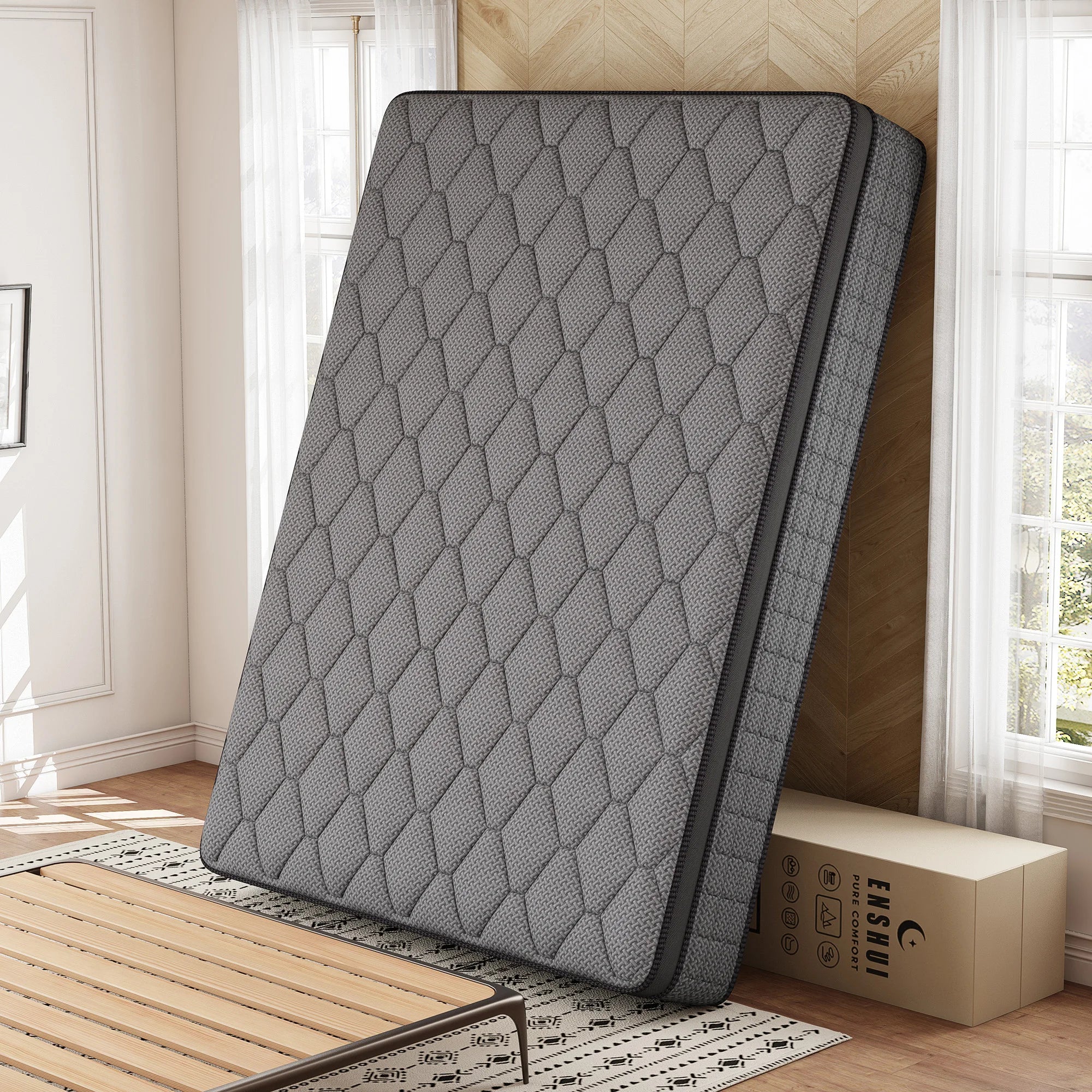12"/14" Inch Medium Gel Memory Foam Mattress