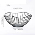 Metal Fruit Basket Simple Storage Bowls