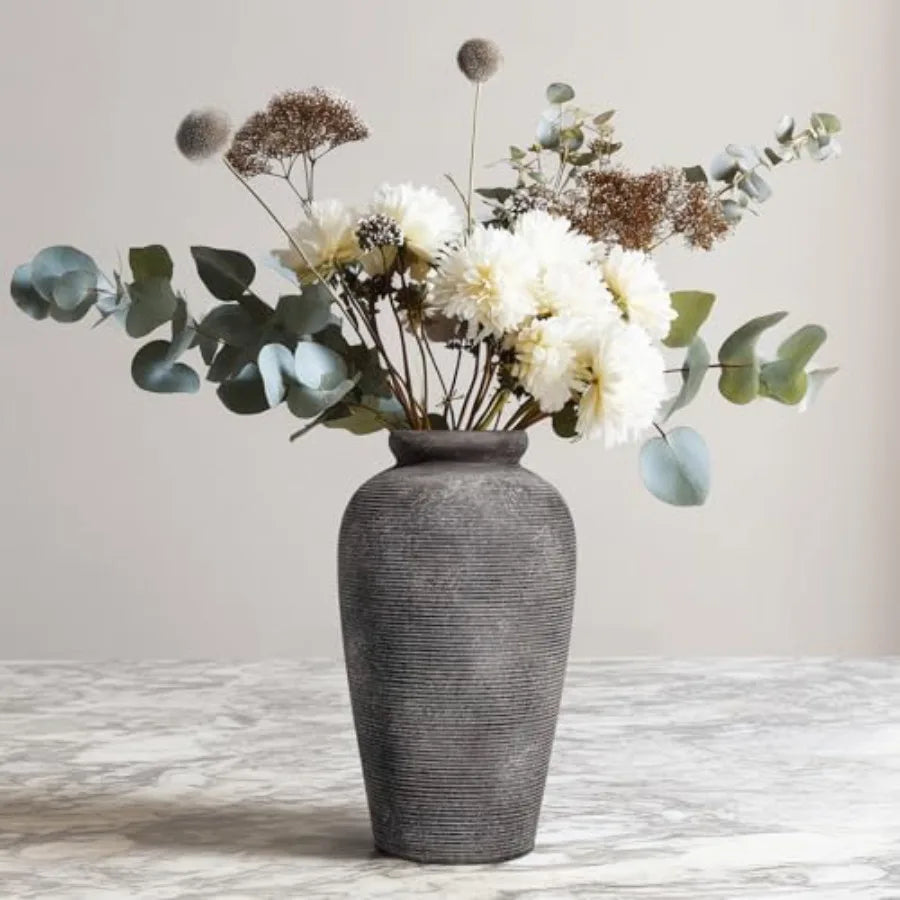 Terracotta Rustic Vase,