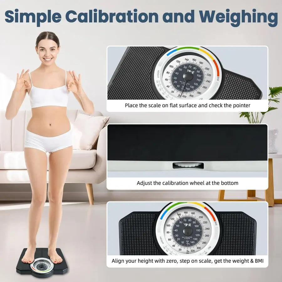 Mechanical Bathroom Scale Dial Scale