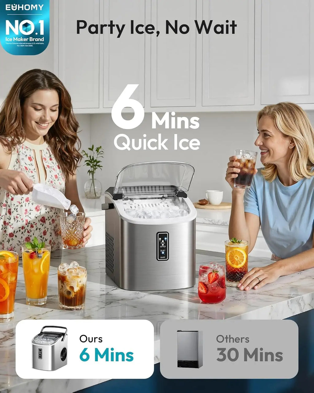 26lbs/24H Ice Maker