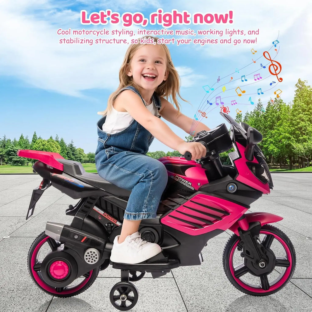 Kids Motorcycle Electric Ride on Car Toy
