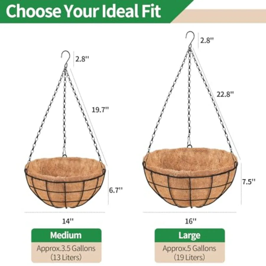 Hanging Baskets for Plants Outdoor