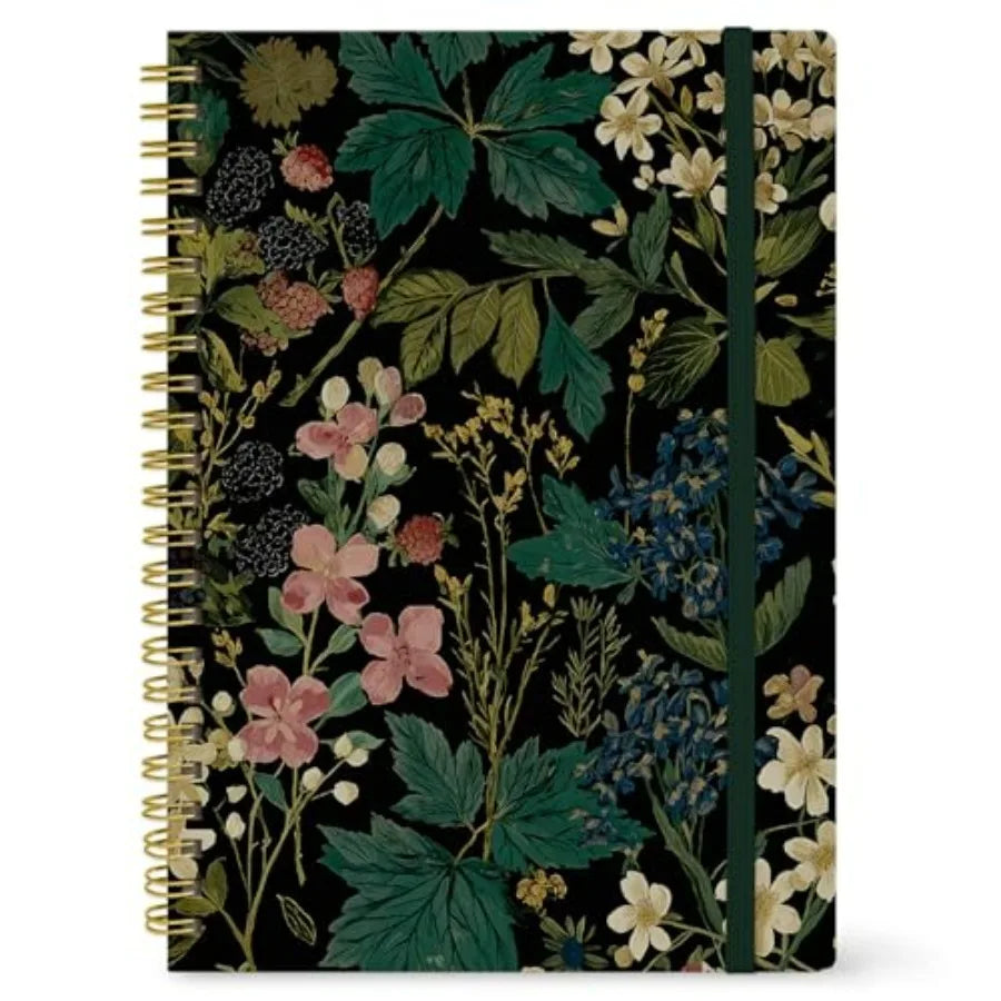 Large Spiral Lined Journal for Women, 8.5" x 11" Notebooks for Work Collge Ruled, A4 Aesthetic Cute Journaling Notebooks for Wr