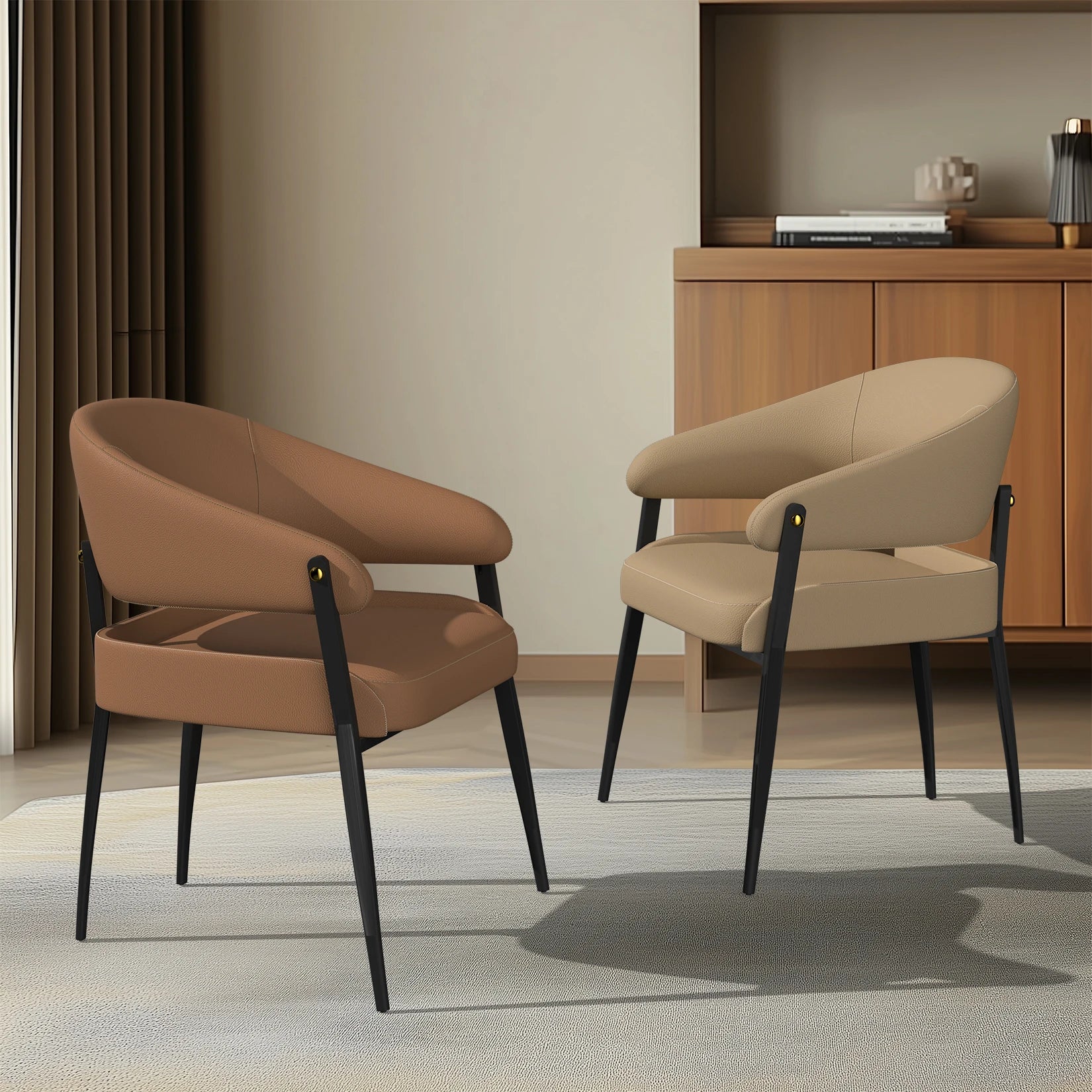 Set of 2 Luxury   Dining Chairs