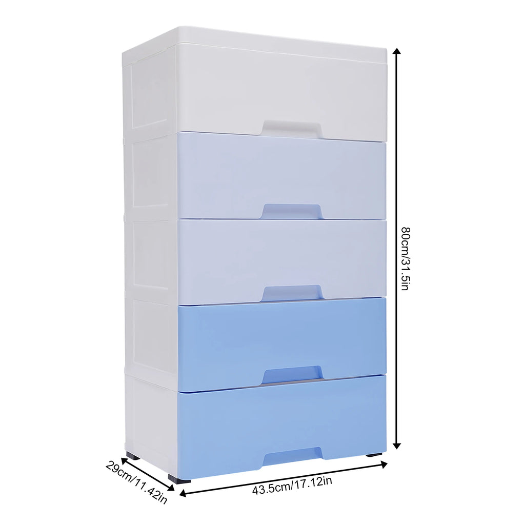 5 Drawers Storage Closet