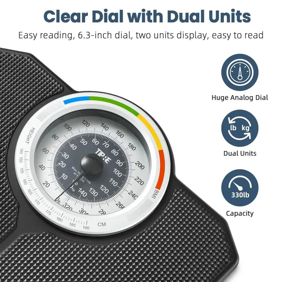Mechanical Bathroom Scale Dial Scale