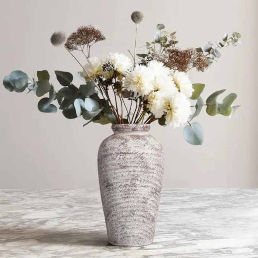 Terracotta Rustic Vase,