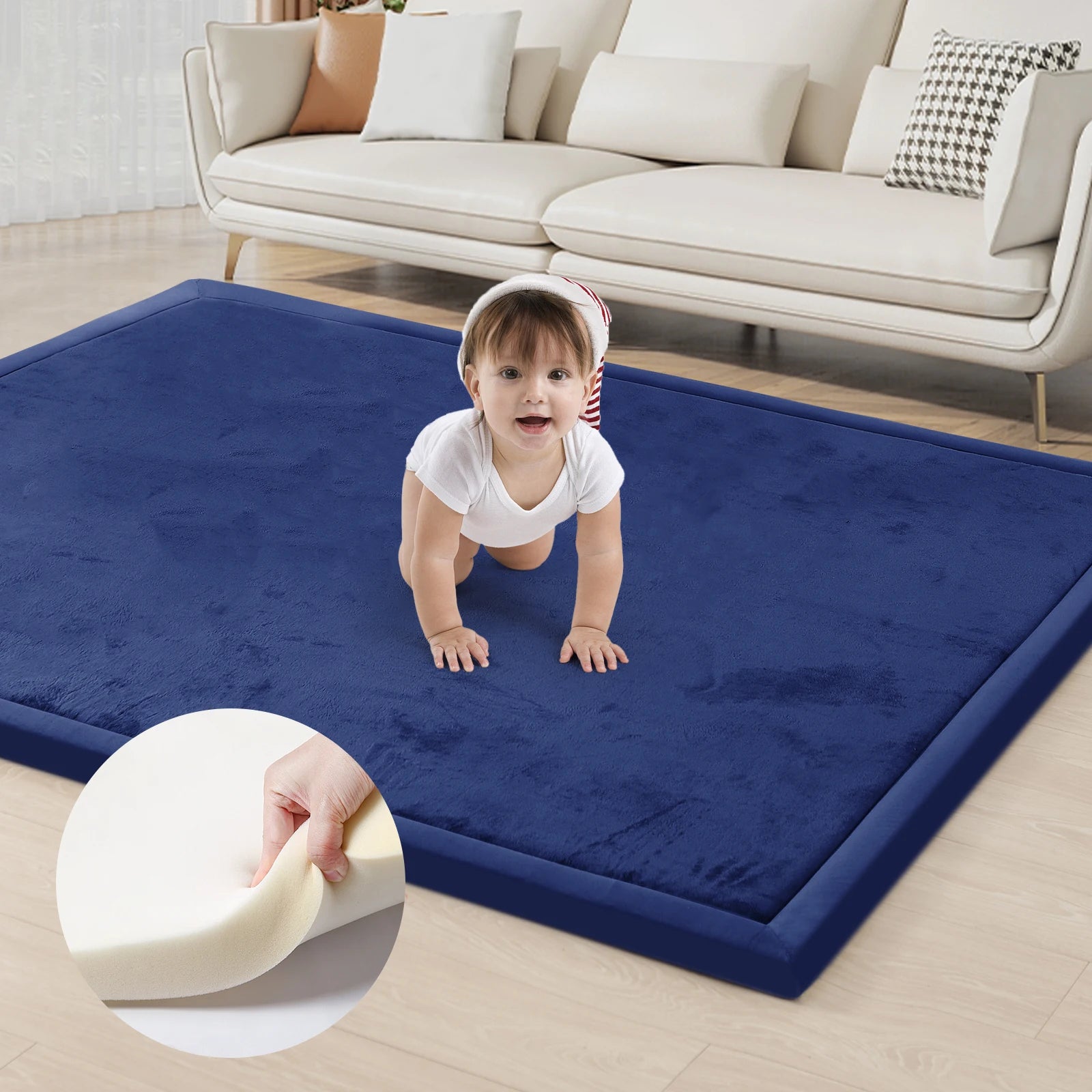 Thick Baby Play Mat Non-Slip Carpet