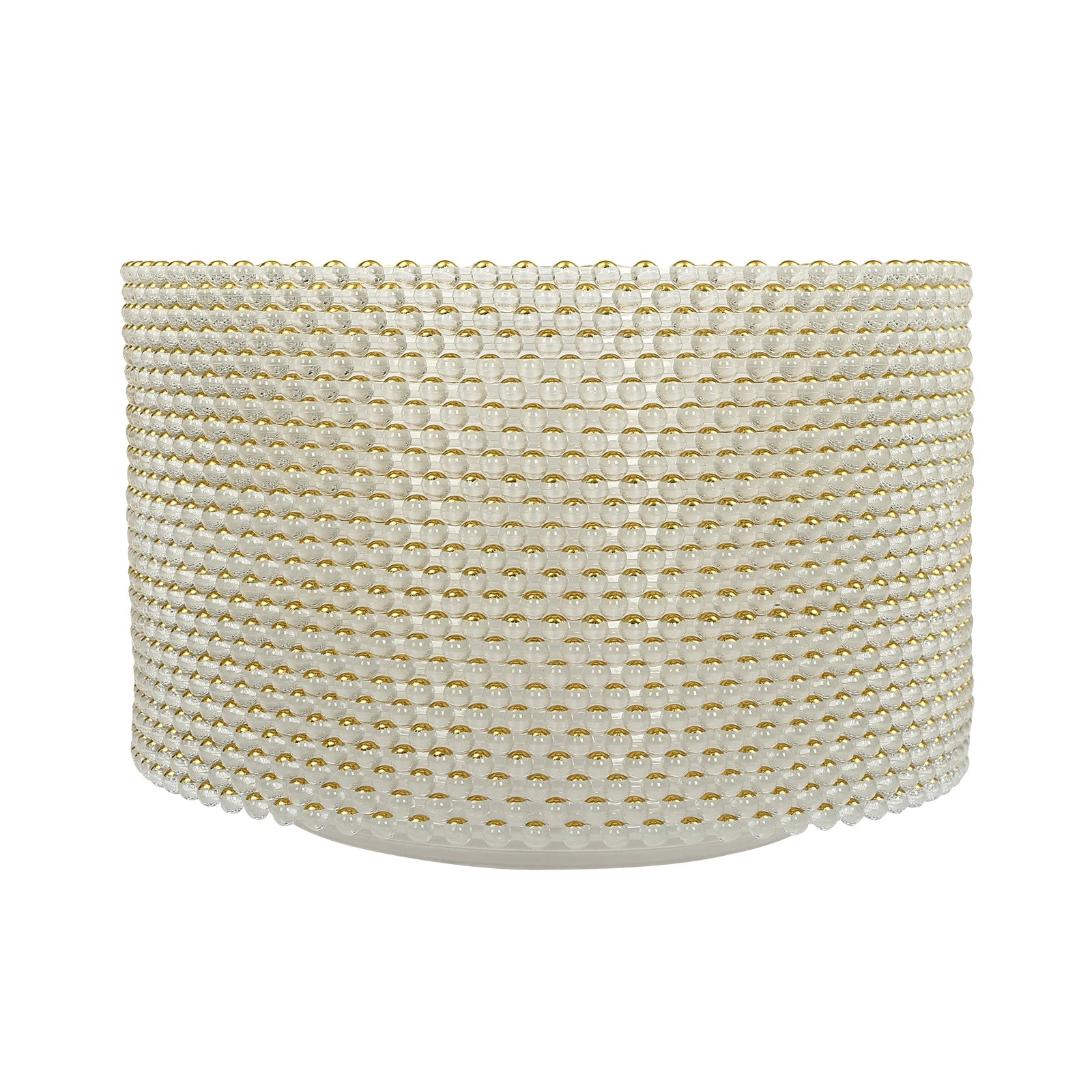 Luxury Gold Beaded Rim Charger Plates 25Pcs