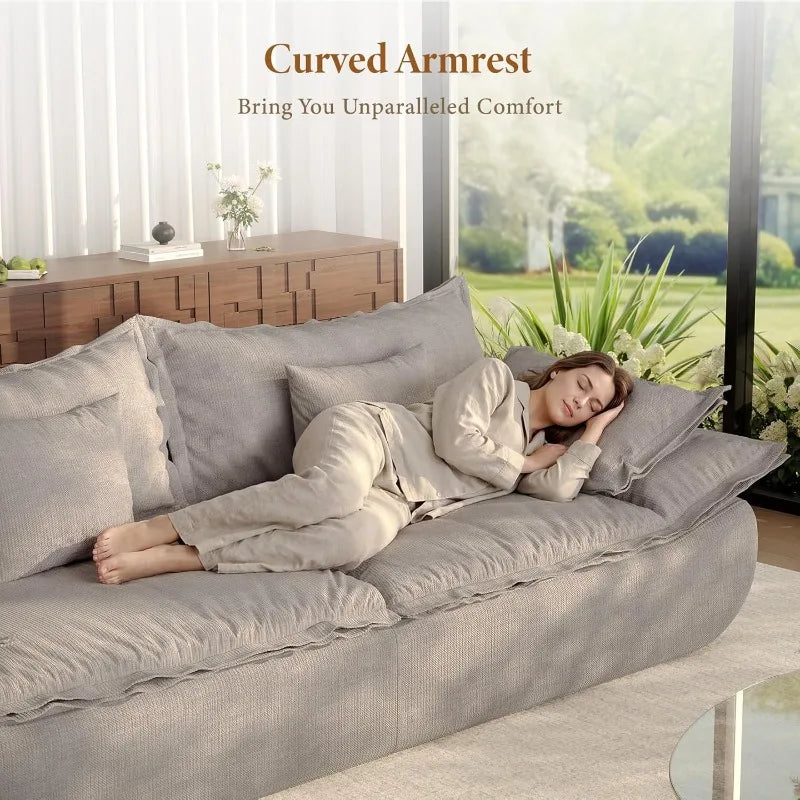 86.6" Cloud Couch for Living Room