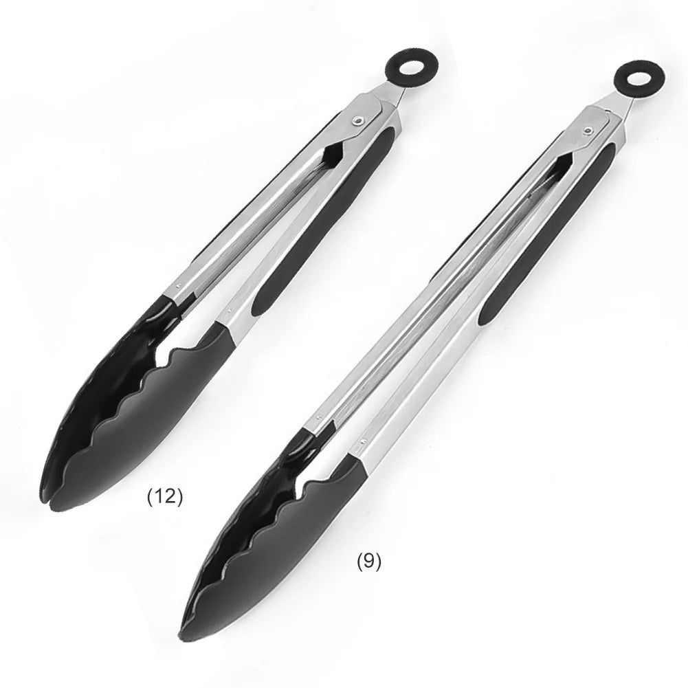 Stainless Steel Salad Bread Serving Tong Non-Stick